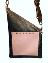 Load image into Gallery viewer, Kirsten Pink & Brown Crossbody Bag