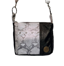 Load image into Gallery viewer, Emaline Black Snake Bag