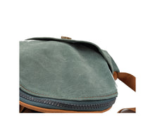 Load image into Gallery viewer, Sage Green Suede Backpack