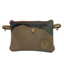 Load image into Gallery viewer, Small Greens Leather Emaline Clutch