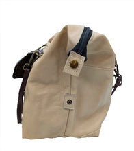 Load image into Gallery viewer, Repurposed Couch Leather Duffel