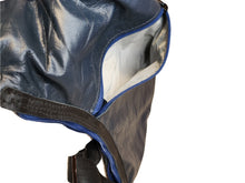 Load image into Gallery viewer, Front Bag in Blue Leather