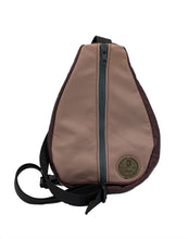 Load image into Gallery viewer, Maroon and Plum Leather Front Pouch