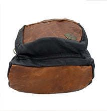Load image into Gallery viewer, Black and Brown Leather Sachel