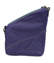 Load image into Gallery viewer, Purple Leather Jacket Kirsten Bag