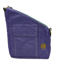 Load image into Gallery viewer, Purple Leather Jacket Kirsten Bag