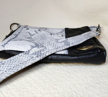 Load image into Gallery viewer, Emaline Black Snake Bag