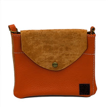 Load image into Gallery viewer, Orange Buckskin Emaline Bag
