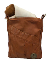 Load image into Gallery viewer, Springbok Flap Leather Bag