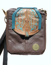 Load image into Gallery viewer, Emaline Turquoise Boot Bag