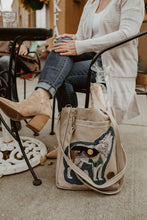 Load image into Gallery viewer, The Wolf Two-In-One Leather Tote
