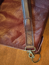 Load image into Gallery viewer, Emaline Crossbody Burgundy Leather Bag
