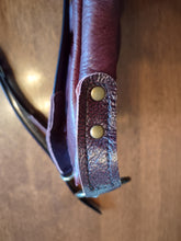 Load image into Gallery viewer, Emaline Crossbody Burgundy Leather Bag