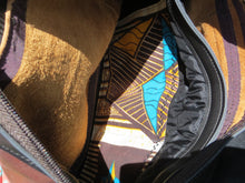 Load image into Gallery viewer, Upcycled Leather Messenger Bag