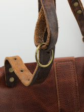 Load image into Gallery viewer, Repurposed Oiled-Leather Tote