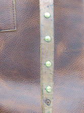 Load image into Gallery viewer, Repurposed Oiled-Leather Tote