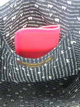 Load image into Gallery viewer, Upcycled Black Leather Tote