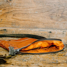 Load image into Gallery viewer, Rust-Colored Upcycled Leather Jacket Kirsten Bag