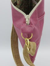 Load image into Gallery viewer, Kirsten Crossbody Pink Leather Bag
