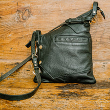 Load image into Gallery viewer, Upcycled Leather Biker Vest Kirsten Bag