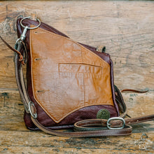 Load image into Gallery viewer, Upcycled Leather Vest and Couch Kirsten Bag