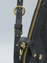 Load image into Gallery viewer, Upcycled Leather Biker Vest Kirsten Bag
