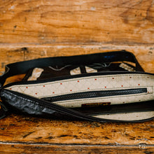 Load image into Gallery viewer, Karol Crossbody Black Leather Bag