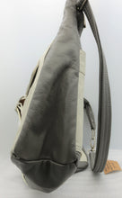 Load image into Gallery viewer, Upcycled Leather Overnight Bag