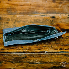 Load image into Gallery viewer, Kirsten Upcycled Leather Blues Jacket