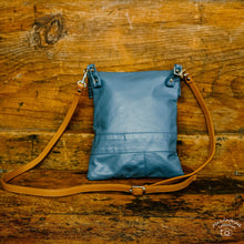 Load image into Gallery viewer, Kirsten Upcycled Leather Blues Jacket