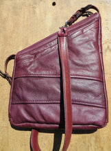 Load image into Gallery viewer, Kirsten Burgundy Leather Bag