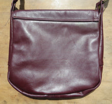 Load image into Gallery viewer, Karol Burgundy Leather Bag