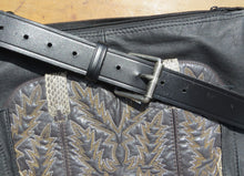 Load image into Gallery viewer, Karol Crossbody Black Leather Bag