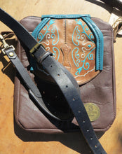 Load image into Gallery viewer, Emaline Turquoise Boot Bag