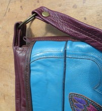 Load image into Gallery viewer, Karol Burgundy Leather Bag