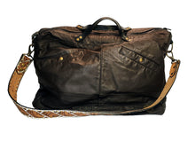 Load image into Gallery viewer, Casey Weekender Brown Jacket Bag
