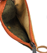 Load image into Gallery viewer, Small Green and Orange Emaline Bag
