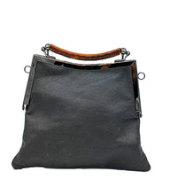 Load image into Gallery viewer, Leather Snap Couch Clutch
