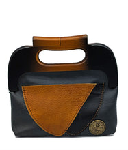 Load image into Gallery viewer, Wood and Leather Clutch
