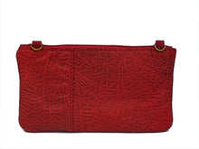 Load image into Gallery viewer, Reds Have It! Leather Clutch
