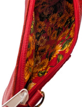 Load image into Gallery viewer, Reds Have It! Leather Clutch
