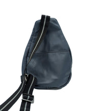 Load image into Gallery viewer, Navy Leather Front Pouch
