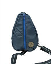 Load image into Gallery viewer, Navy Leather Front Pouch

