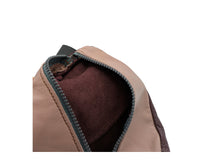Load image into Gallery viewer, Maroon and Plum Leather Front Pouch

