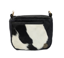 Load image into Gallery viewer, Black &amp; White Cow Karol Bag
