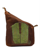 Load image into Gallery viewer, Brown &amp; Green Cowgirl Kirsten Bag
