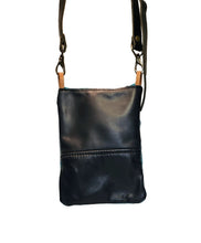 Load image into Gallery viewer, Emaline Upcycled Blues Bag
