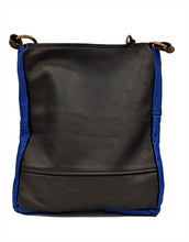 Load image into Gallery viewer, Black n'Blue Leather Emaline Bag
