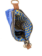Load image into Gallery viewer, Black n'Blue Leather Emaline Bag
