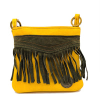 Load image into Gallery viewer, Fringy Deer Hide Emaline Bag
